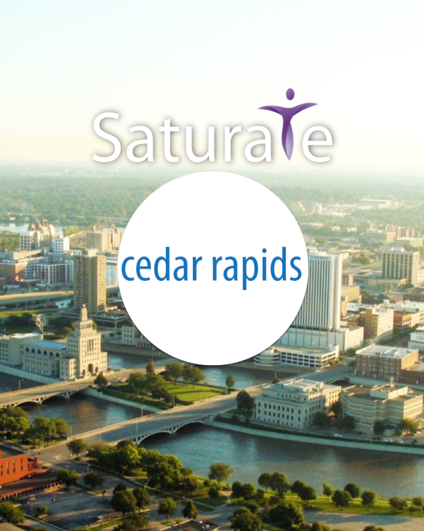 Saturate Cedar Rapids Header